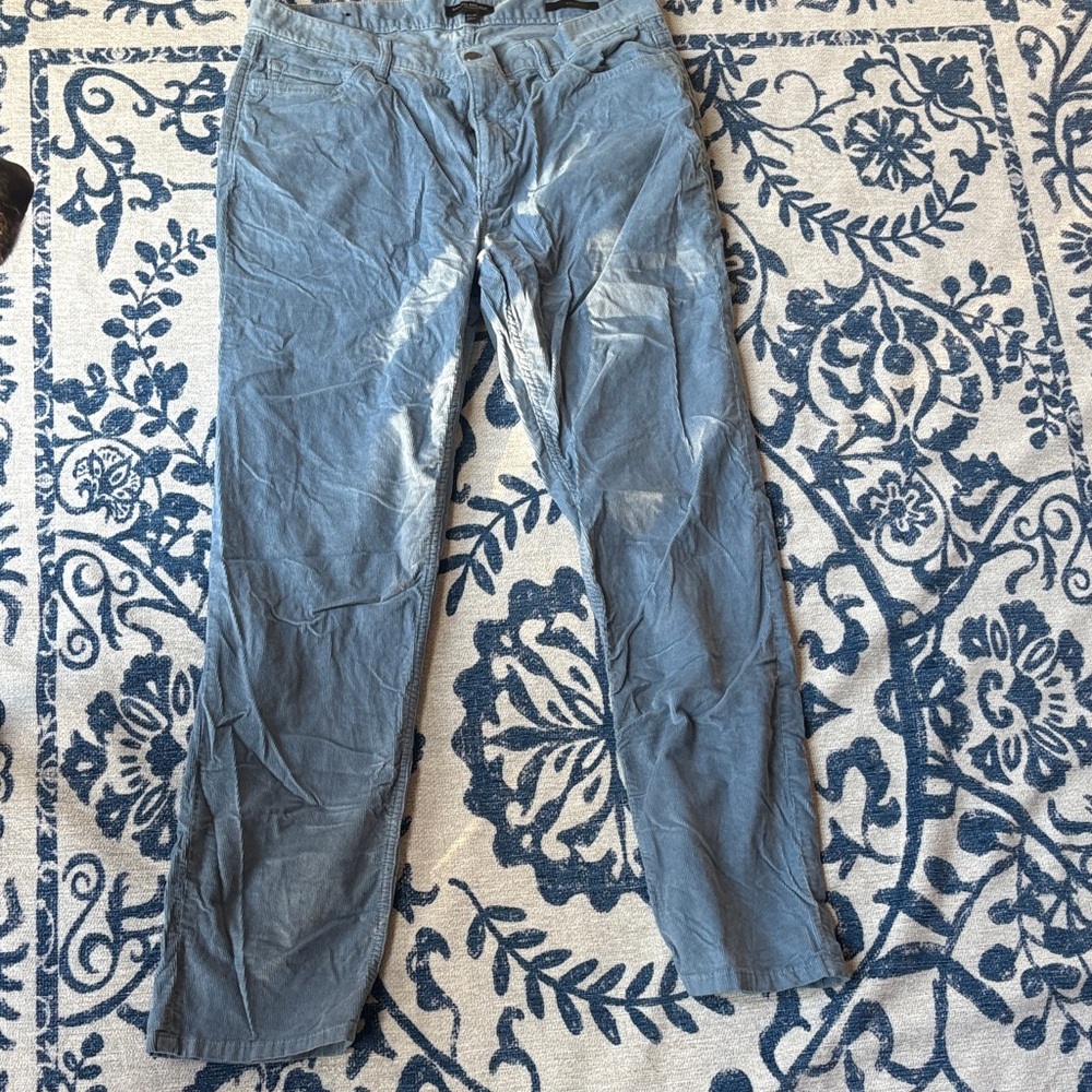 Light Blue Banana Republic Traveler Cords